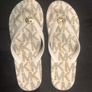 Michael Kors flip flops